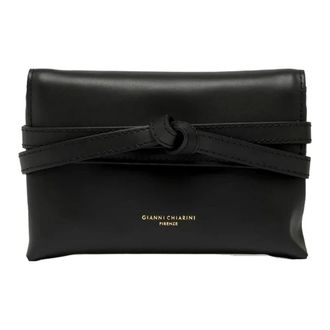 Gianni Chiarini Belty Knotted Shoulder Bag - female - Gianni Chiarini - Shoulder Bags - Black - ONE SIZE - Bags