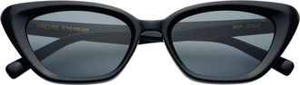 Freyrs Eyewear Mia Cat Eye Sunglasses in Black at Nordstrom