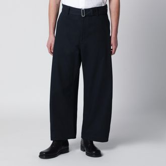 STUDIO NICHOLSON Barr trousers in indigo
