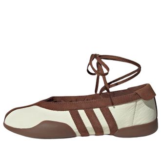 adidas (WMNS) adidas Tatkwondo Mei Shoes Cream White Preloved Brown Gold Metallic KK3239
