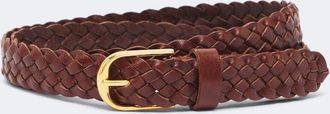 Nili Lotan Jane braided leather belt