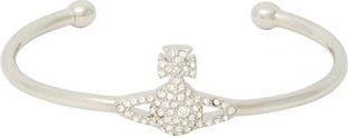 Vivienne Westwood GRACE BAS RELIEF OPEN BANGLE