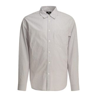 St&uuml;ssy Overhemden, Heren, Paars, XL, Katoen, Standard Shirt