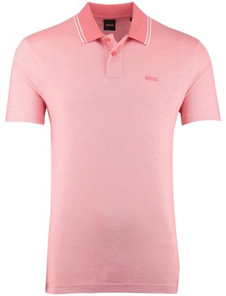HUGO BOSS poloshirt korte mouw Boss orange roze