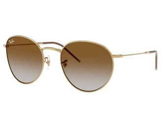 Ray-Ban ROUND REVERSE Brown Gradient Round Unisex Sunglasses RBR0103S 001/CB 55