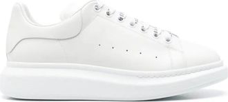 Alexander McQueen White Lace Up Sneakers