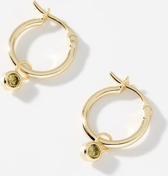 Midi34 Womens Small birthstone earrings Exclusive Simons x Midi34 collection