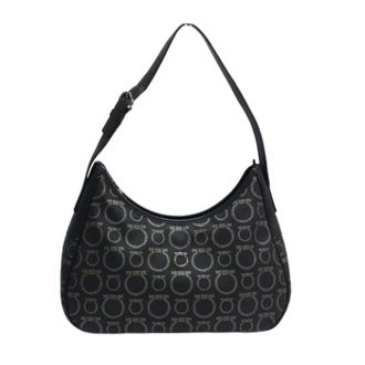 Ferragamo Pre-owned au-21 Shoulder bag - Dames - Pre-owned - Zwart - Maat: ONE Size Leer