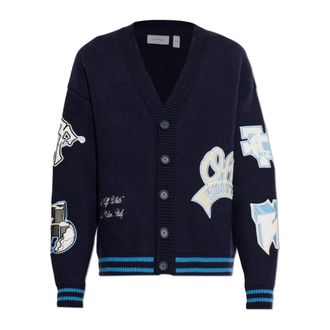 Off-white Heren, Truien, Blauw, Maat: XL Wol