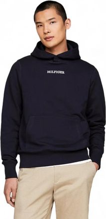 Tommy Hilfiger Hoodies - Heren - Hoodies - Blauw - L - Katoen - Hoodies & sweatvesten