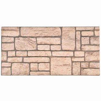 vidaXL Paneles De Pared 10 Pcs Beige 100 X 50 Cm Espuma Eps Vidaxl