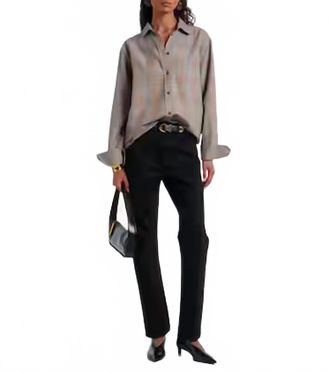 Citizens Of Humanity Blaine Vintage Straight Leg Jeans In Black Corduroy
