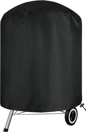 No Brand Funda Para Mesa Redonda, Funda Para Muebles De Jard&iacute;n, Funda Impermeable Para Barbacoa, Funda Protectora Para Conjunto De Muebles De Exterior - Negro 