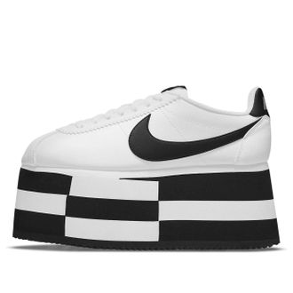 Nike (WMNS) Nike Cortez x COMME Des GARCONS Check White BV0070-101