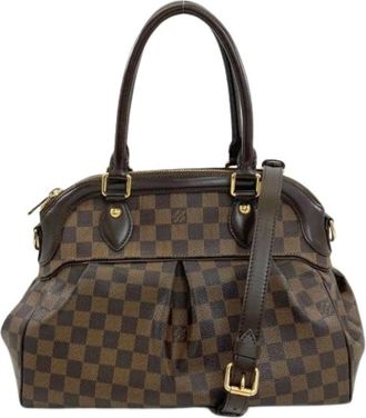 Louis Vuitton Pre-owned Handbags, female, Brown, Size: ONE SIZE Pre-owned Trevi PM Handbag