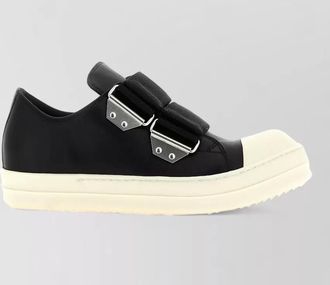 Rick Owens leather low-top sneakers