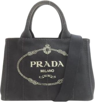 Prada Pre-owned Vintage Handbag - Dames - Vintage Handtas - Zwart - ONE Size - Vintage