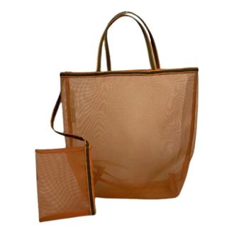 Miu Miu Pre-owned Tote Bags, female, Orange, Size: ONE SIZE Pre-owned Tote Bag