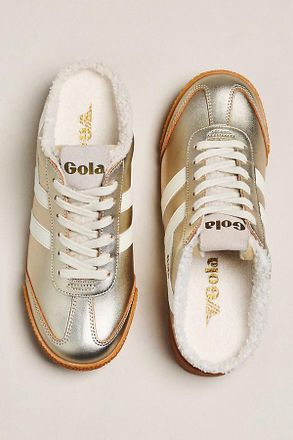 Gola Exclusive Elan Cozy Shearling-Lined Mule Sneakers