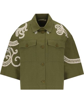 Weekend by Max Mara GIACCA CAMICIA COMO VERDE MAX MARA WEEKEND