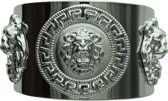 Olivia Welles Lion Head Cuff Bracelet in Silver at Nordstrom Rack