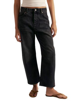 Free People Deep Trance Dropped Barrel Jean