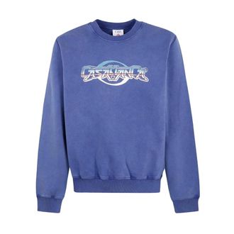 Casablanca Felpa Casa Way - - Sweatshirts & Hoodies - Uomo - Blu - L