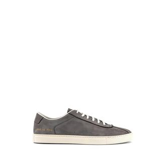 Common Projects Sneakers, male, Gray, Size: 11 US Tennis 24 Nubuck Sneaker