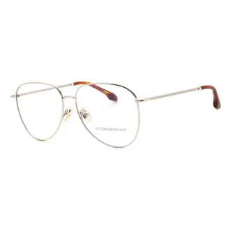 Victoria Beckham VB2116040 Aviator Full Rim Eyeglasses - Silver