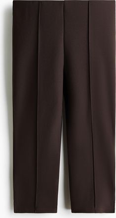 H&M Caprileggings mit Biesenn&auml;hten - Brown