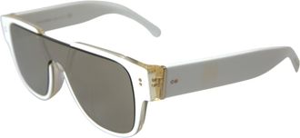 Dolce & Gabbana Womens White Acetate Mirror Lenses Dg4356 Sunglasses