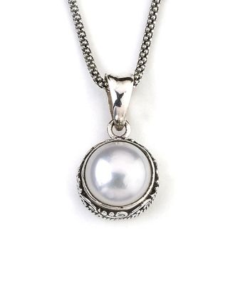 Samuel B. Silver 10Mm Pearl Necklace