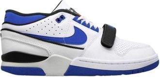 Nike Heren Air Alpha Force 88 Leren Trainers (Wit/blauw)
