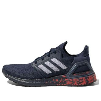 adidas Ultraboost_20 Blue/Black/Red FY3451