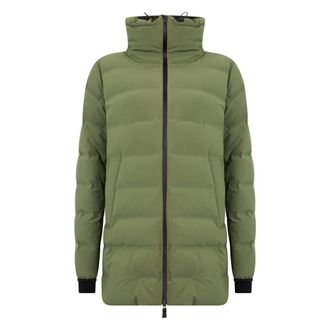 Herno Laminar A-Shape Jacket - Dames - Jassen - Groen - Maat: L Polyamide