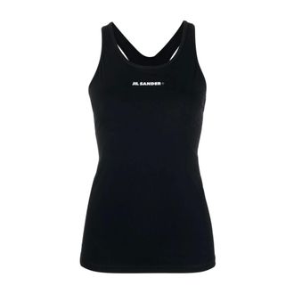 Jil Sander Mujer, Camisetas, Negro, Talla: M