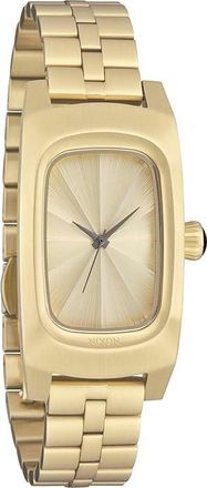 Nixon Frankie Womens Watches Sand Drift/Gold/Gold, Stainless Steel/Steel
