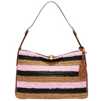 Furla Shoulder Bags, female, Multicolor, Size: ONE SIZE Sfera Soft Shoulder Bag L
