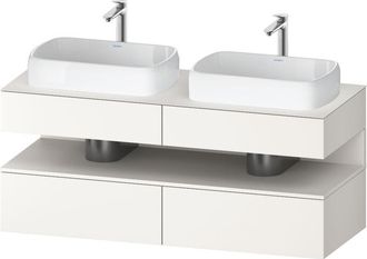 Duravit Qatego Consola Mueble Bajo Lavabo, 2 Extensiones, 2 - Duravit