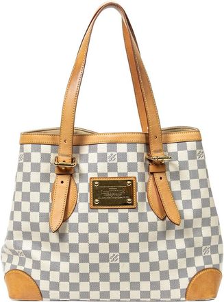 Louis Vuitton Ivory Damier Azur Hampstead (Authentic Pre-Loved)