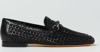 Doucal's Mocassino Doucals in pelle intrecciata con lavorazione traforata