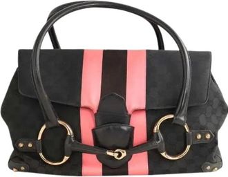 Gucci Pre-owned Handbags, female, Black, Size: ONE SIZE Pre-owned Shoulder Bag