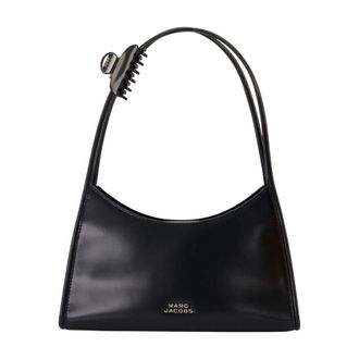 Marc Jacobs Womens Leather Shoulder Bag Black Cowhide