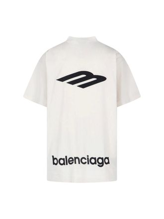 Balenciaga Mens T-Shirts And Polos White Cotton
