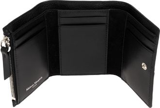 Maison Margiela Leather Wallet, Unisex, Black