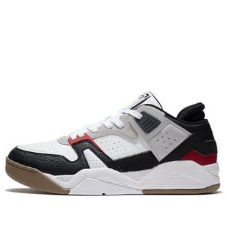 Li-Ning Casual Basketball Shoes Low Black White Red AGBS031-2