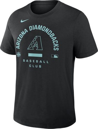 Nike Arizona Diamondbacks Authentic Collection Early Work Nike Mens Dri-FIT MLB T-Shirt in Black | 034J00ADQS-HXK