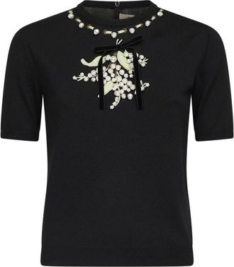 Valentino Dames, Truien, Zwart, Maat: M Wol