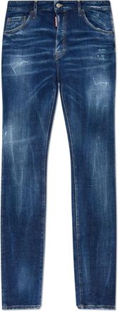 Dsquared2 Cool Guy Jeans - Heren - Slim Fit Jeans - Blauw - XS - Katoen - Jeans