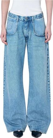 Maison Margiela Donna, Jeans, Blu, W27, new